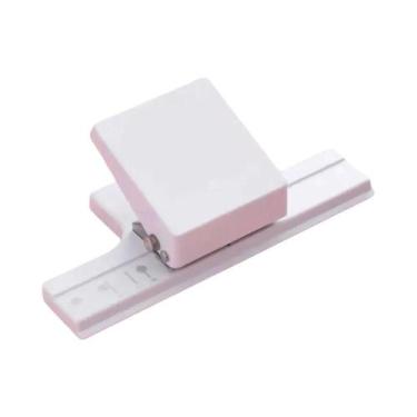 Imagem de Perfurador Manual Pequeno De 3 Furos Multifuncional Para Encadernação 