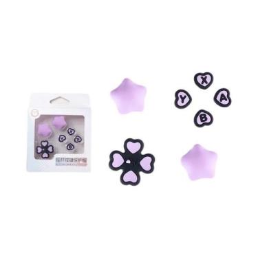 Imagem de Protetor Adesivo De Silicone Macio Para Botão D-Pad E Capa De Borracha