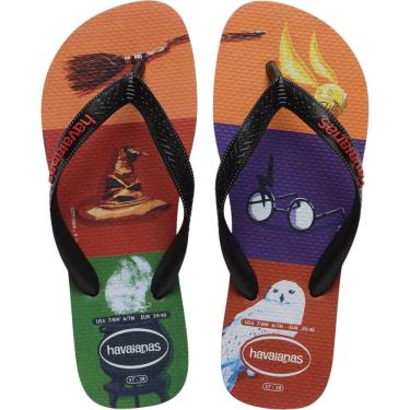 Imagem de Chinelo Dedo Casual Dia a Dia Passeio Praia Havaianas Harry Potter