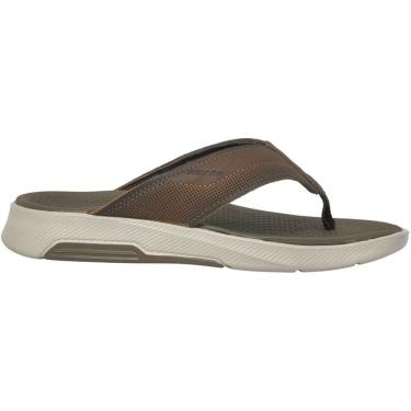 Imagem de Chinelo Dedo Masculino Casual Dia a Dia Passeio em Couro Ultra Conforto Levitech Pegada 134701