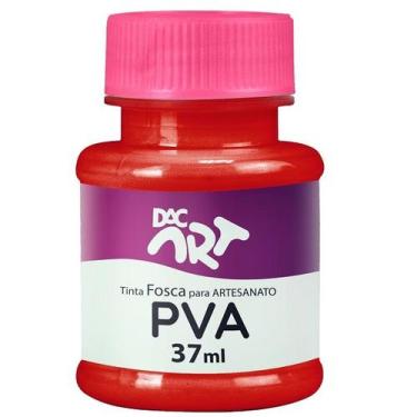 Imagem de Tinta PVA Fosca 37ML Vermelho Tomate DAC