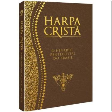 Imagem de Harpa Cristã Popular - Tamanho Médio - Marrom - cpad