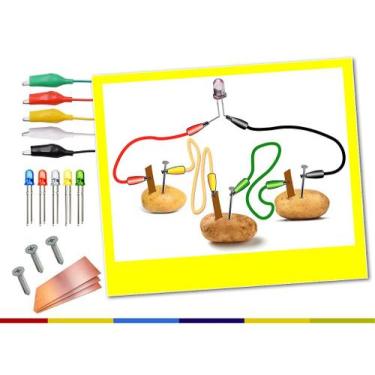 Imagem de Batatavolt DIY - Kit de Educação Maker para Experimentos de Ciências e