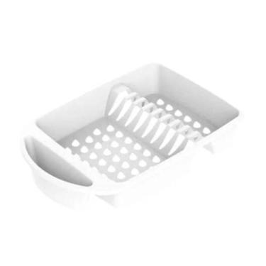 Imagem de Escorredor De Louças Para Pratos Copos E Talheres Branco - Uninjet