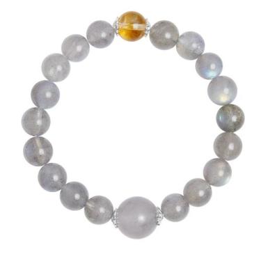 Imagem de Pulseira Moonstone em prata esterlina 925 para mulheres - Yiweisai