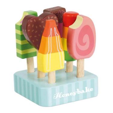 Imagem de Conjunto de brinquedos Le Toy Van Honeybake Ice Lollies - Gloome Store