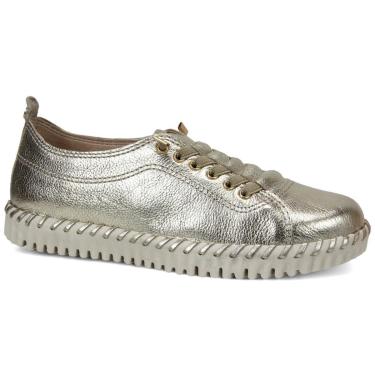Imagem de Tênis Casual Bottero 374102 Twist Dourado Feminino-Feminino