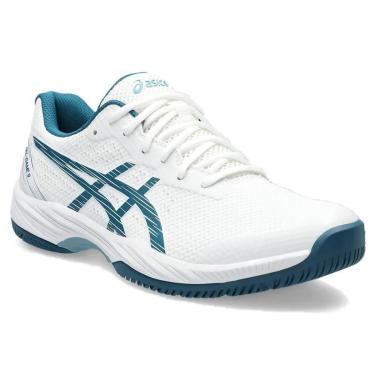 Imagem de Tenis Asics Gel-Game 9 Tennis Quadra Branco e Azul Masculino-Masculino