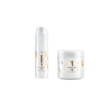 Imagem de Kit Shampoo 250ml e Máscara 150ml Wella Oil Reflections - Brilho
