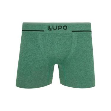 Imagem de Cueca Boxer Lupo 00733-004 Adulto Sem Costura Poliamida T. P/GG, GG, 4