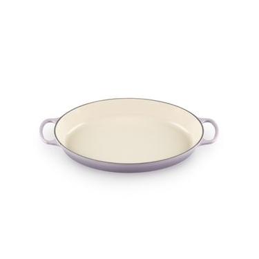 Imagem de ASSADEIRA OVAL LE CREUSET SIGNATURE 36CM EM FERRO FUNDIDO BLUE BELL PURPLE 20188365114422
