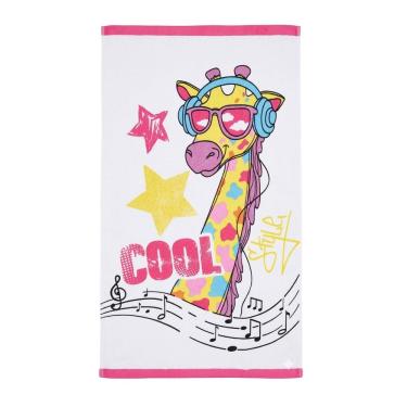 Imagem de Toalha de Banho Infantil Teka Candy Girafinha