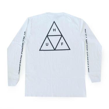 Imagem de Camiseta Manga Longa HUF Essentials TT - Branco-Masculino