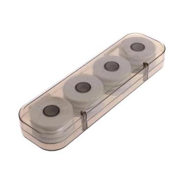 Imagem de Caixa De Pesca Magnética Translúcida Com 8/16 Bobinas E Acessórios Par