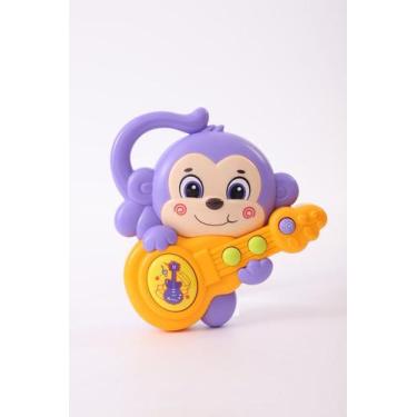Imagem de Bichinho Musical - Macaco Lilas - Interess Musical HONGYAO - Music Int