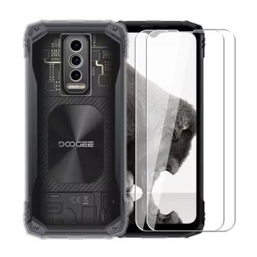 Imagem de Funda + Pack de 2 Protectores de Pantalla de Cristal para Doogee Blade