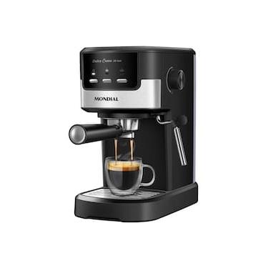 Imagem de Cafeteira Espresso Mondial Dolce Crema C-21-E-CNP 20 Bar Inox