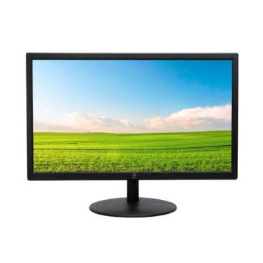 Imagem de Monitor LED 20 polegadas BrazilPC 20WR 75Hz Preto Widescreen Com furaç
