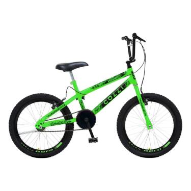 Imagem de Bicicleta Colli Max Boy Cross Aro 20 Verde Neon Tamanho Do Quadro 12