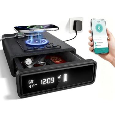 Imagem de Cofre para Armas ORARAER com Biometria Inteligente, Bluetooth e Carreg