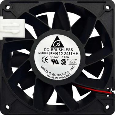 Imagem de Cooler PFB1224UHE 24V 2.40A 57.6W 2L 2P 120X120X38MM A1 - Delta Electr