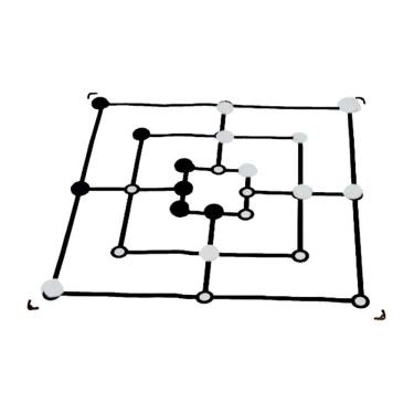 Imagem de Jogo de Trilha Educativo 45x45cm 18 Peças para Raciocínio Lógico e Estratégia Sonho de Criança