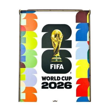 Imagem de Caixa Organizadora Álbum Copa 2026 MDF Figurinhas Rumo Hexa Tampa:Mode