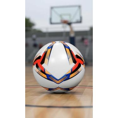 Imagem de Bola De Futebol Futsal Profissional Sub 13 Branca - Congratulations St
