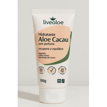 Imagem de Hidratante Aloe Cacau Sem Perfume 100g Livealoe