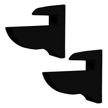 Imagem de Kit 10 Suportes Tucano para Prateleiras de 15mm Preto