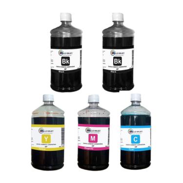 Imagem de Kit 6 Litros Tinta Genérica APOLLO INKJET P/ Impressora Brother Mfc-j6510dw/ Dcp