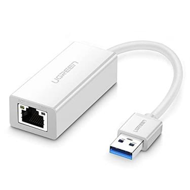 Imagem de U-g-r-e-e-n Adaptador Ethernet Rj45 1000Mbs Femea para Usb 3.0 Macho Velocidade de Transferência de Até 5gbps Plug And Play Compatível Windows Xp Vista Mac Os e Linux/No Brasil
