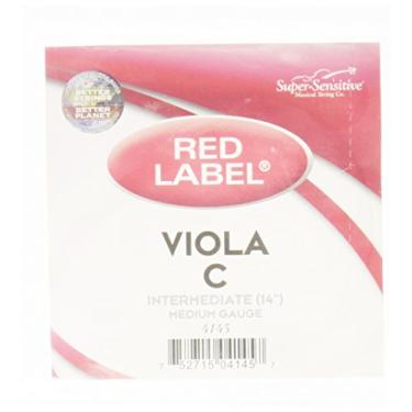 Imagem de Other Corda C para viola vermelha super sensível, 35,5 cm, intermediária
