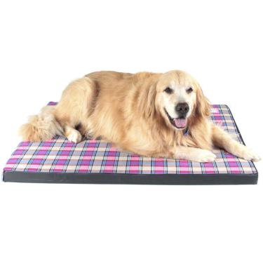 Imagem de Colchonete Xadrez Rosa - Tam. G