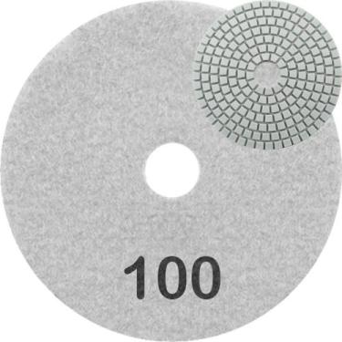 Imagem de Disco Lixa Polimento Úmido Mármore 10cm Grão 100 - Gici Tools