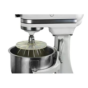 Imagem de Whisk Wiper® PRO para batedeiras de suporte para tigela – Misture sem bagunça – O melhor acessório de misturador de suporte – Compatível apenas com batedeiras KitchenAid Bowl-Lift usando um batedor de 6 fios (Cor: Transparente)