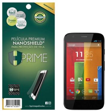 Imagem de Pelicula HPrime NanoShield para Motorola Moto G, Hprime, Película Protetora de Tela para Celular, Transparente