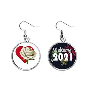 Imagem de Março Clássico Branco Dia dos Namorados Brincos Joias 2021 Blessing