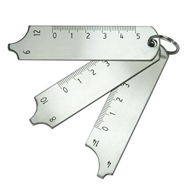 Imagem de RIVERWELD Conjunto de chaves de três peças para inspeção de solda adequado para soldagem MIG TIG STICK