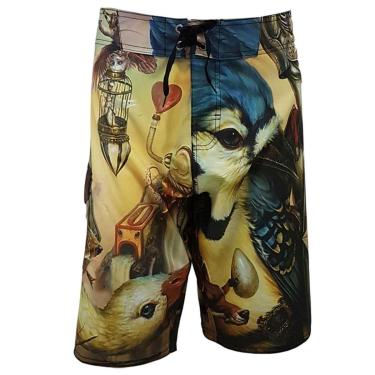 Imagem de Bermuda Tecido Alkary Pássaro-Masculino