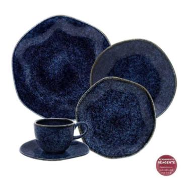 Imagem de Aparelho de Jantar 30 Peças Ryo Safira Oxford