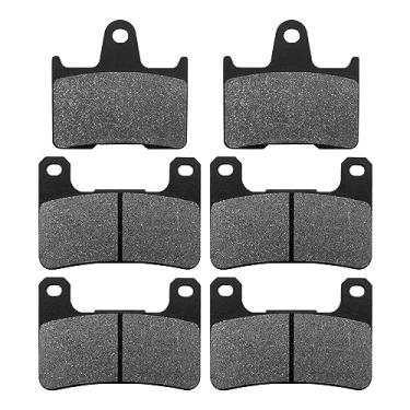 Imagem de MooLang Pastilhas de freio para Suzuki GSXR 750 K4/K5 2004-2005 GSXR 1000 2004-2005 GSXR 600 2004-2005 dianteiro e traseiro