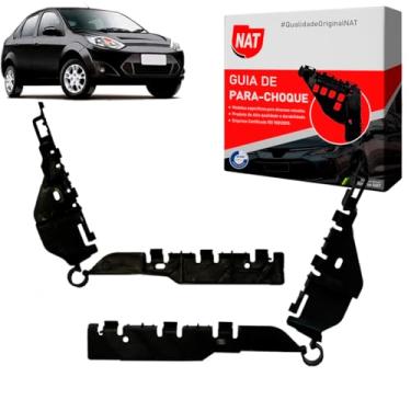 Imagem de Suporte Guia Parachoque Fiesta 2010 Até 2014 Traseiro (Lado Esquerdo)