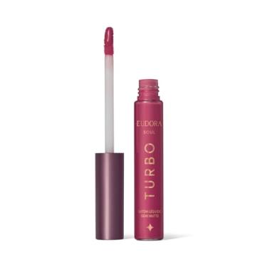 Imagem de Batom Líquido Rosa Pink Turbinado Semi Mate Turbo SOUL 5ml