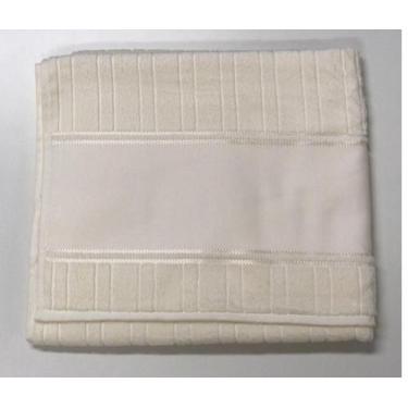 Imagem de Toalha de Rosto Velour Para Bordar Bella Liso Dohler, Pérola