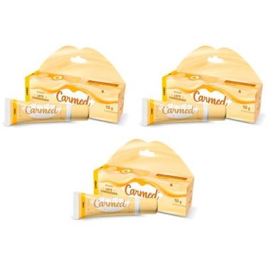 Imagem de Kit 3x Carmed Hidratante Labial Efeito Gloss Linha Doces Ana Castela B