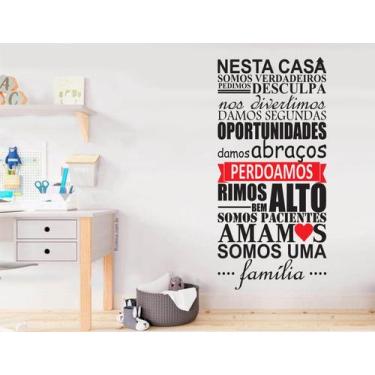 Imagem de adesivo de parede frase recado pensamentos decoração - Senhorita Decor