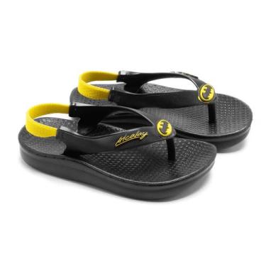 Imagem de Chinelo Anatômico Para Bebe Alcalay Baby Ortopedico CH026, Preto, Amar