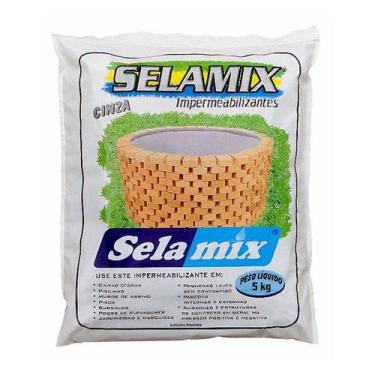Imagem de Selamix  Impermeabilizante Cinza, 5Kg