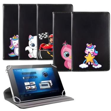 Imagem de Capa Desenhada infantil Giratória para Tablet M9 9 polegadas - DaiCase